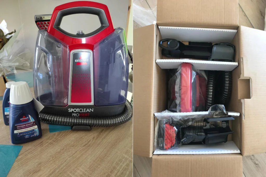 BISSELL SpotClean ProHeat avis déballage